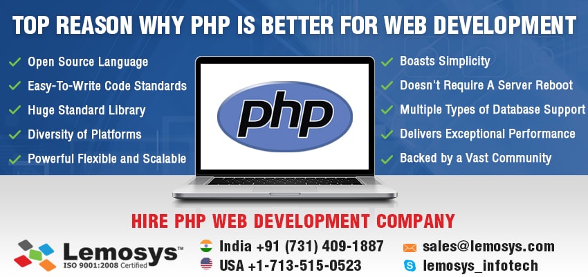 Reason to Choose PHP for Web Development